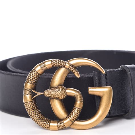 Gucci snake belt women